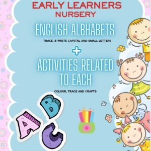 Alphabet ABC & activity book - 3 to 6 years