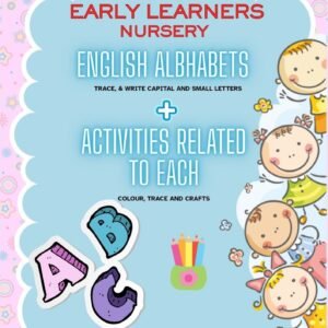 Alphabet ABC & activity book - 3 to 6 years