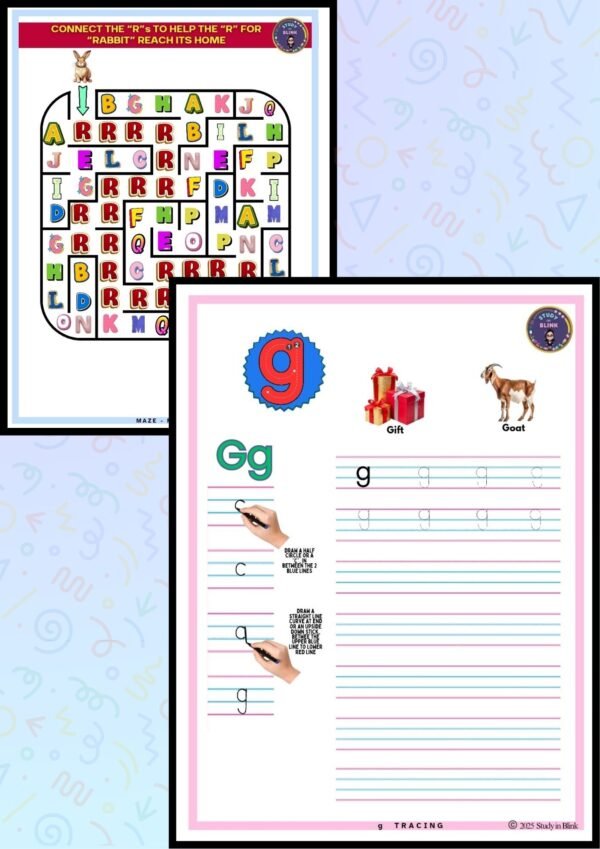 Alphabet ABC & activity book - 3 to 6 years - Image 4